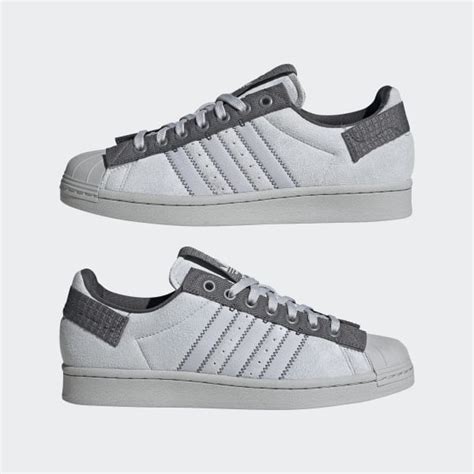 adidas superstar heren grijs|adidas superstar schoenen.